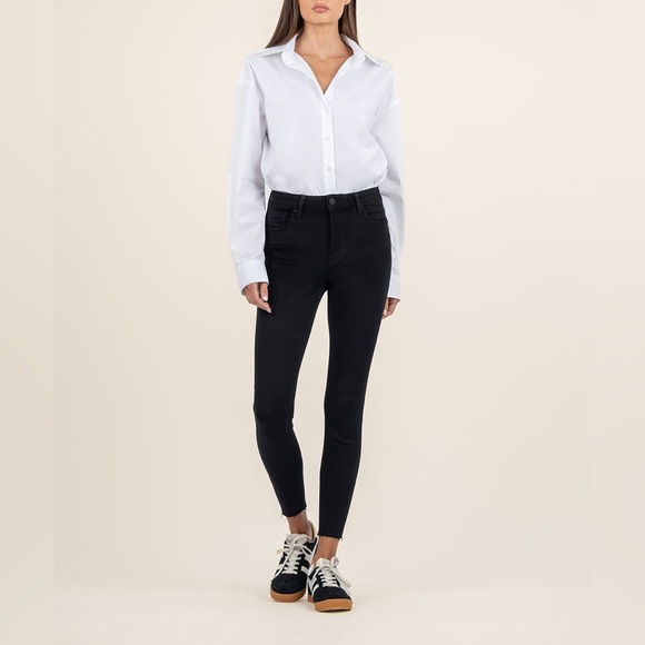 KUT From The Kloth Donna High Rise Ankle Skinny Size 6P - Picture 1 of 15